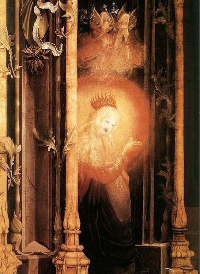 Matthias Grunewald Concert of Angels and Nativity